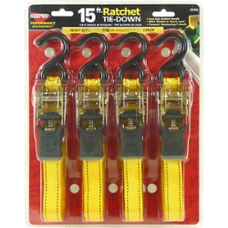 Rental store for TIE DOWN 15  RATCHET STRAP 4 PACK in San Jose CA