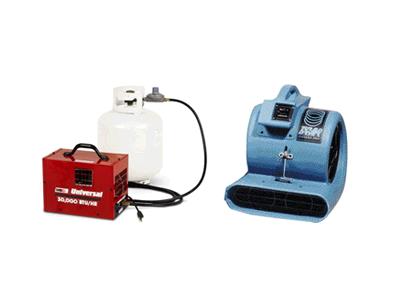 Rent Heater - Dehumidifier - Blower & Fan